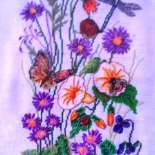 Работа «Полевые цветы»