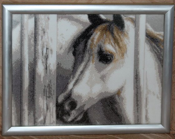 Работа «Белый жеребенок»