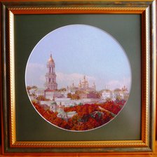 Работа «Вид на Киево Печерскую лавру.»