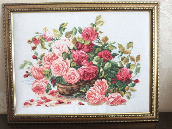 Работа «Королевские розы»