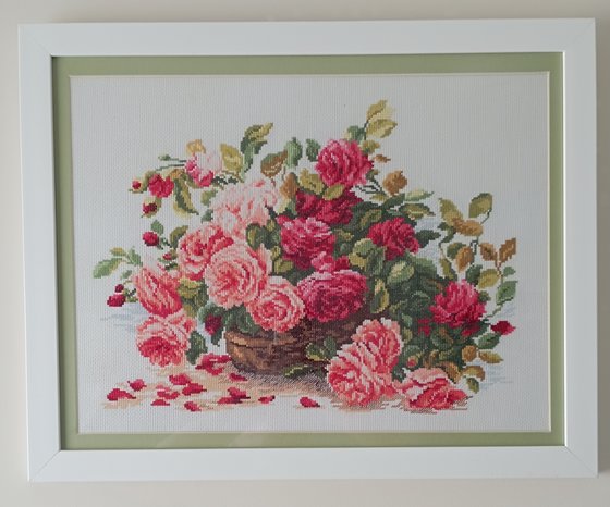 Работа «Королевские розы»