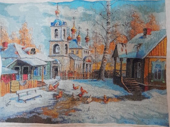 Работа «Первый снег»