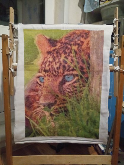 Работа «Леопард»