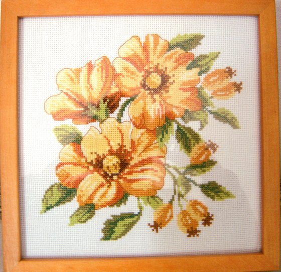 Работа «Цветы»