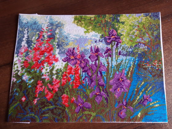 Работа «Орхидеи»