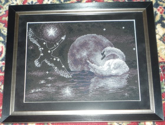 Работа «Лунный лебедь.»