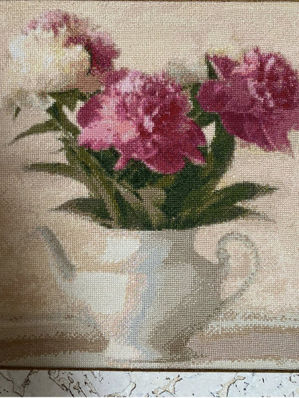 Работа «Пионы»