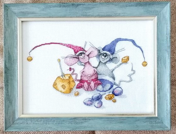 Работа «Горошек и Фасолинка.»