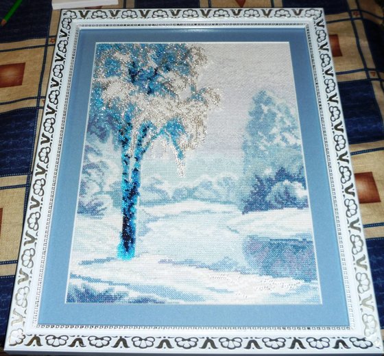 Работа «Белая береза»