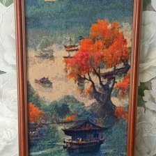 Работа «Китайский пейзаж»