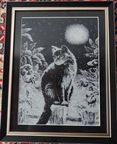 Работа «Магия луны»