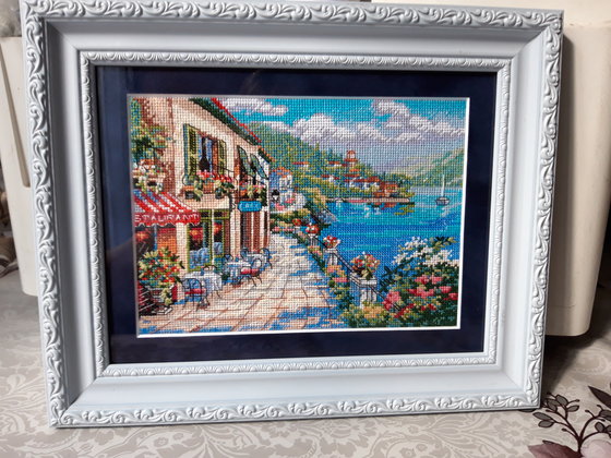 Работа «Вид на кафе»