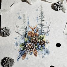 Работа «Чудесная игла "Дух зимнего леса"»