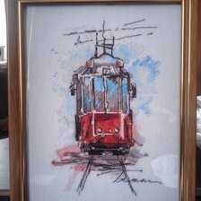 Работа «Красный трамвайчик»