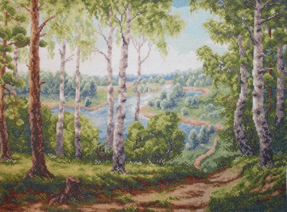 Работа «Лесная речка»