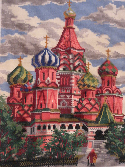 Работа «Храм Василия Блаженного»