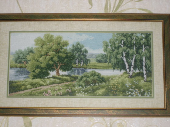 Работа «Пейзаж»