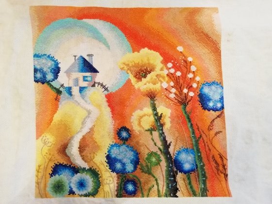 Работа «Сказочный дом в сказочном лесу»