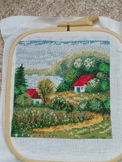 Работа «Миниатюра из журнала»