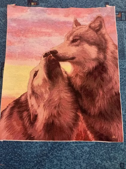 Работа «Пара волков»