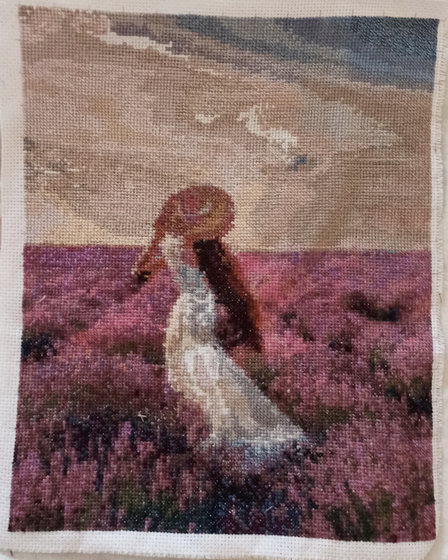 Работа «Лавандовое поле»