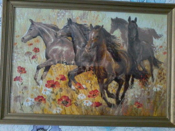 Работа «Лошади»