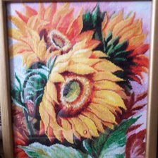 Работа «Подсолнухи»