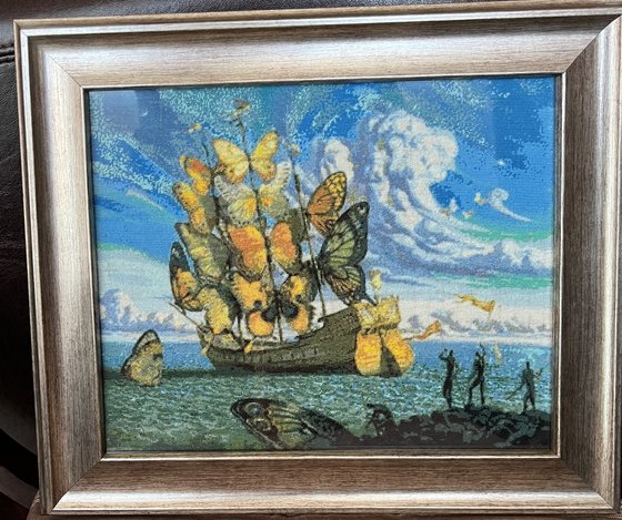 Работа «Lepkés hajó»