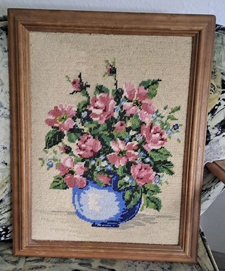 Работа «Весенний букет»