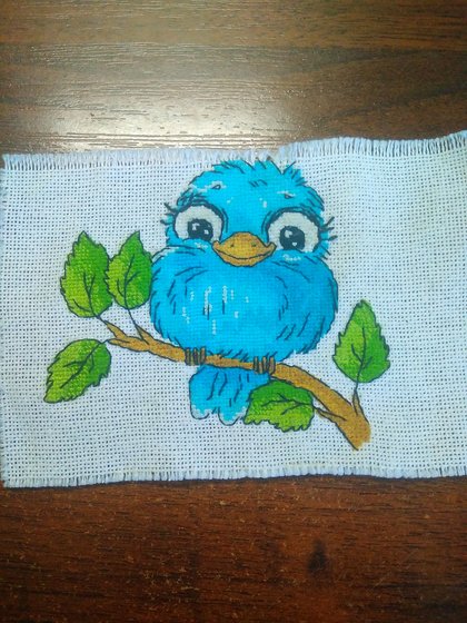 Работа «Птичка»