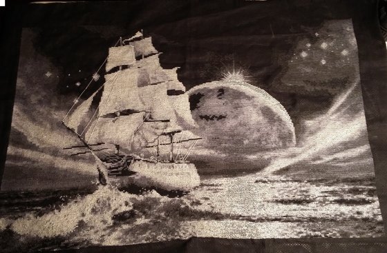 Работа «Лунный путь»