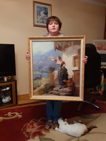 Работа «Возвращение домой»