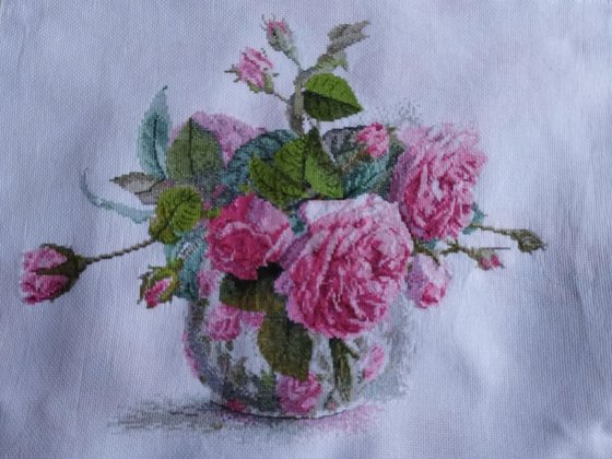 Работа «Романтичные розы РТО»