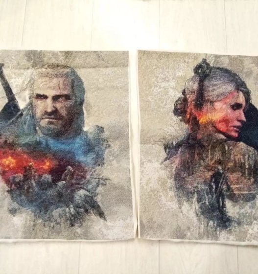 Работа «Геральт и Цири»