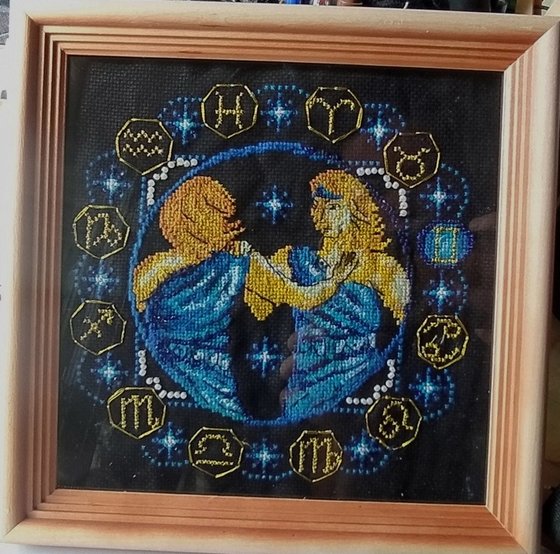 Работа «Знак зодиака-Близнецы»