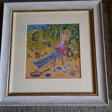 Работа «Мама на даче»