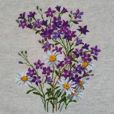 Работа «Полевые цветы»