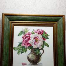 Работа «Пионы»