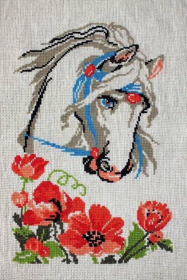 Работа «Лошадь 3)))»