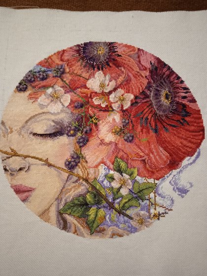 Работа «Она спит»