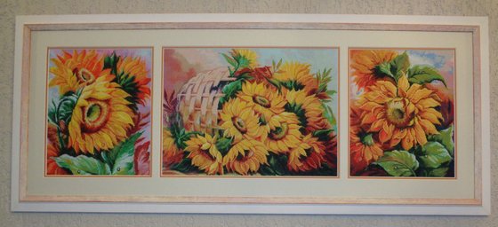 Работа «Цветы солнца»