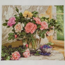 Работа «Натюрморт с черникой»