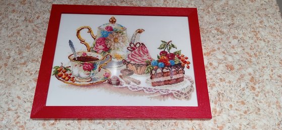 Работа «Чаепитие»