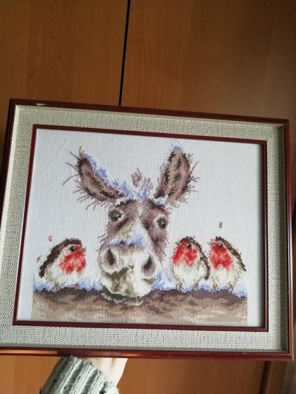 Работа «Рождественский ослик (оформление)»