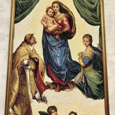 Работа «Сикстинская Мадонна»