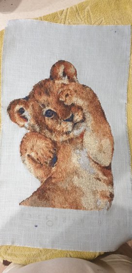 Работа «Львенок»