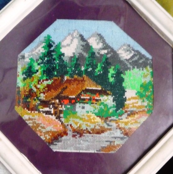 Работа «Дом у ручья.»