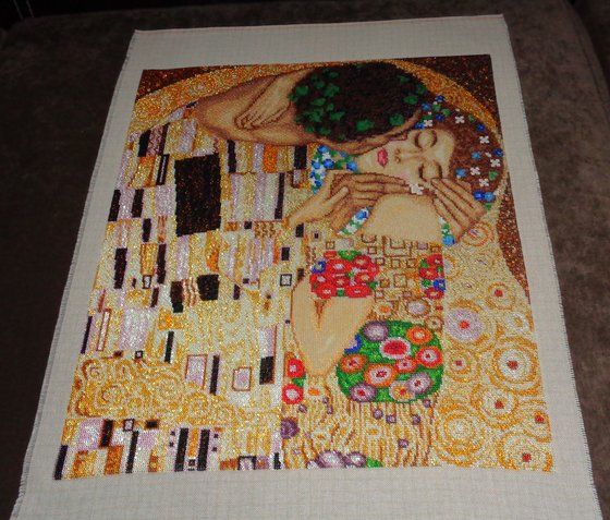 Работа «Поцелуй»