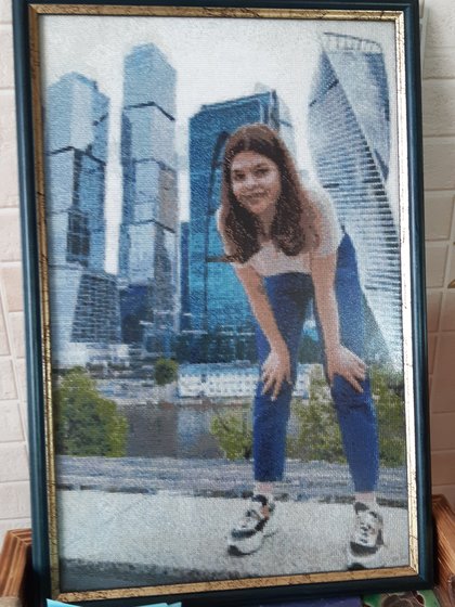 Работа «Маша и Москва-сити»