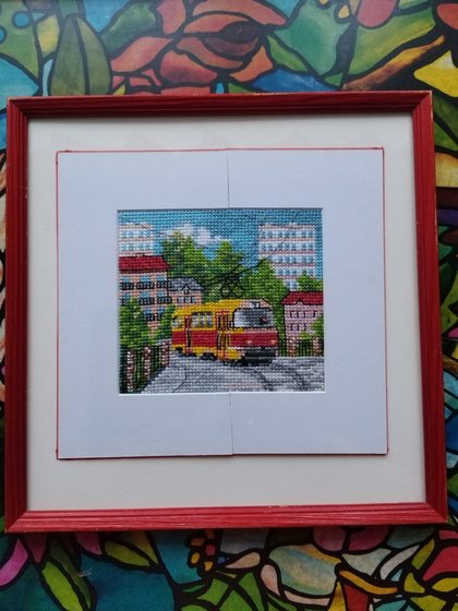 Работа «Летний трамвай»